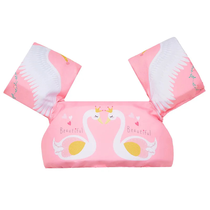 SwimLook™ 3-in-1 Kids Swimming Trainer-Arm Floaties with Back Support