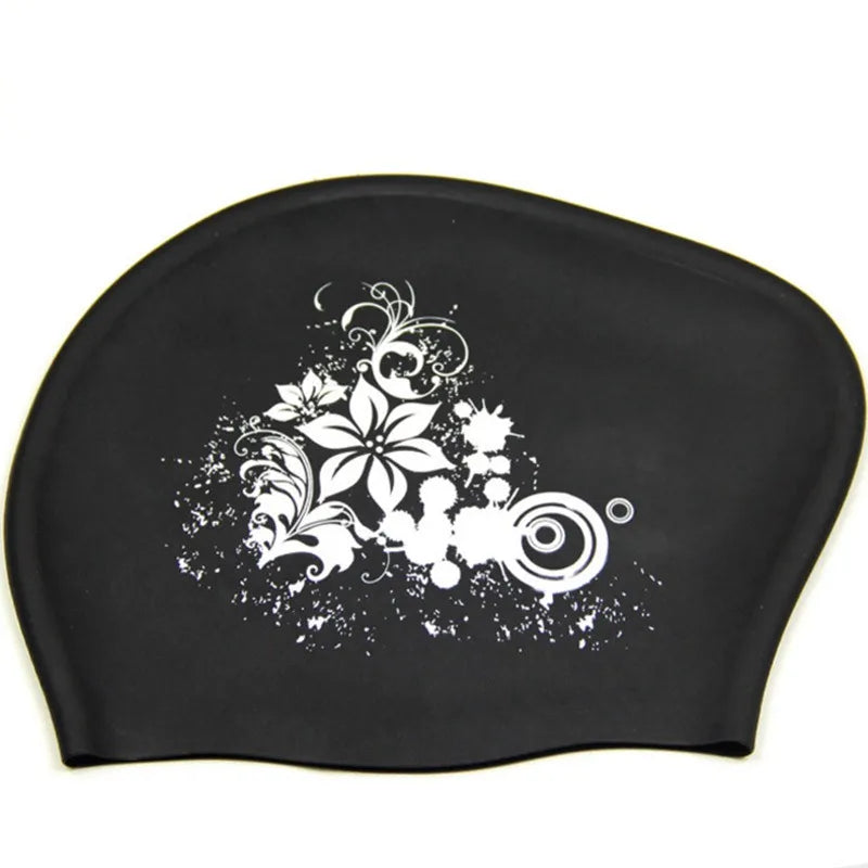 SwimLook™ Waterproof Silicone Swim Cap – Woman