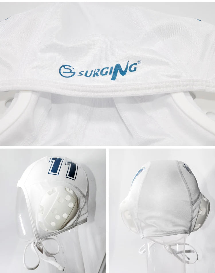 SwimLook™ Waterproof Silicone Swim Cap – Men