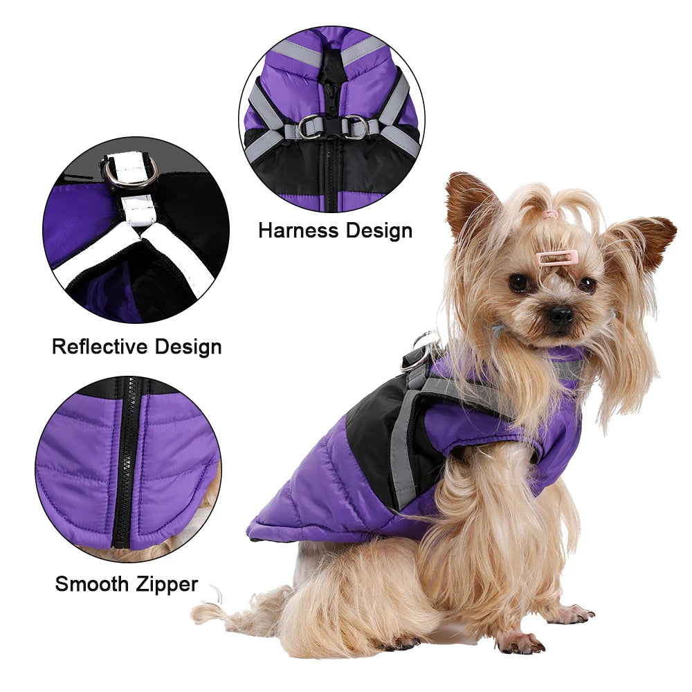 Dog Life Jacket - Adjustable Swimming Vest