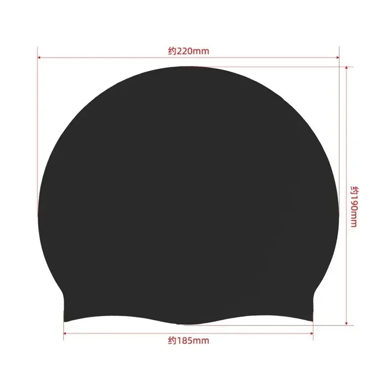 SwimLook™ Waterproof Silicone Swim Cap – Kids