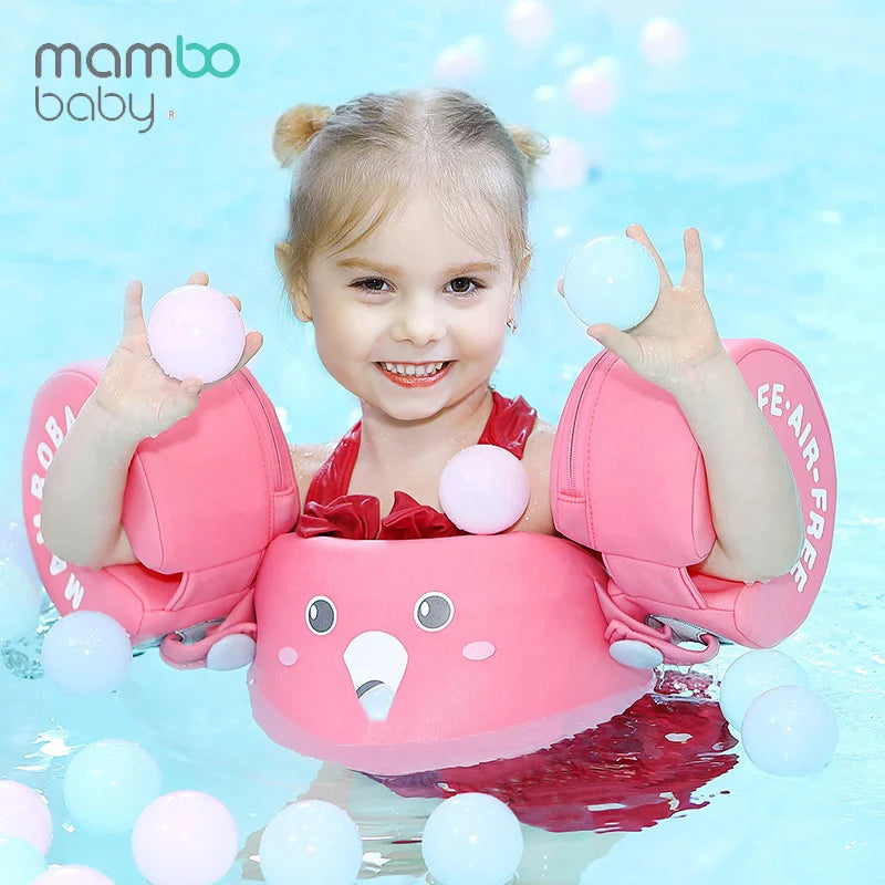 SwimLook™ 3-in-1 Kids Swimming Trainer-Arm Floaties with Back Support