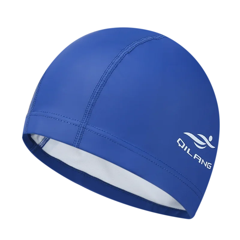 SwimLook™ Waterproof Silicone Swim Cap – Men