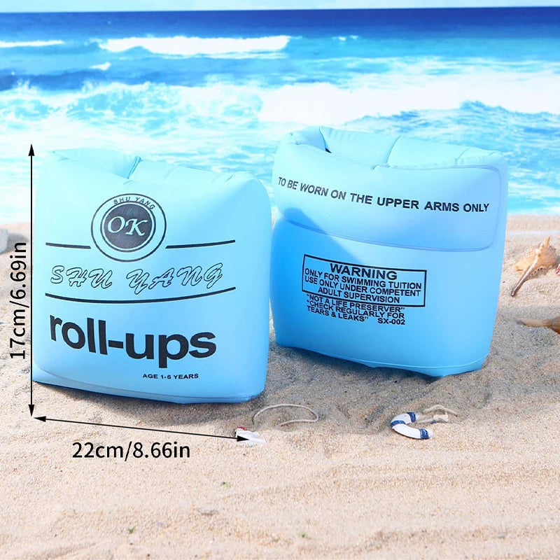 SwimLook™ Kids Arm Floaties-Comfortable & Leak-Proof Swimming Aids