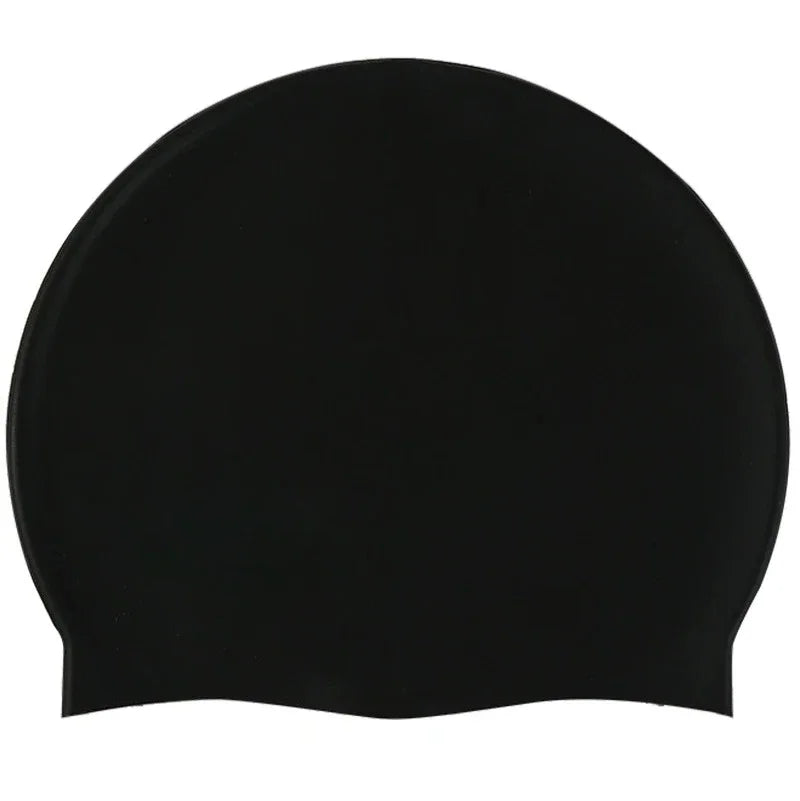 SwimLook™ Waterproof Silicone Swim Cap – Men