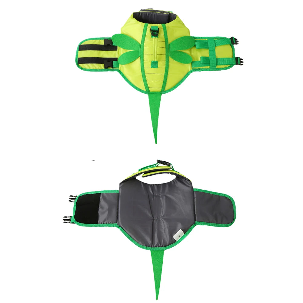 Dog Life Jacket - Adjustable Swimming Vest