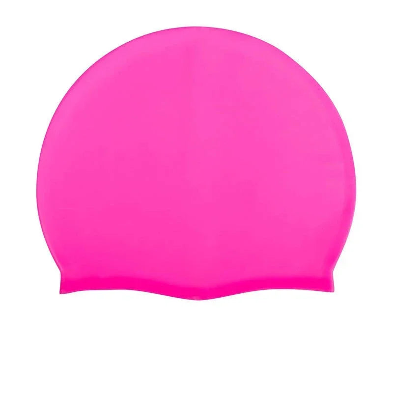 SwimLook™ Waterproof Silicone Swim Cap – Kids