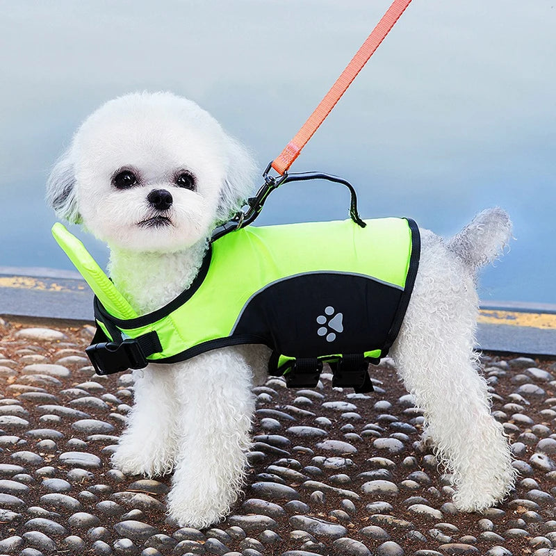 Dog Life Jacket - Adjustable Swimming Vest