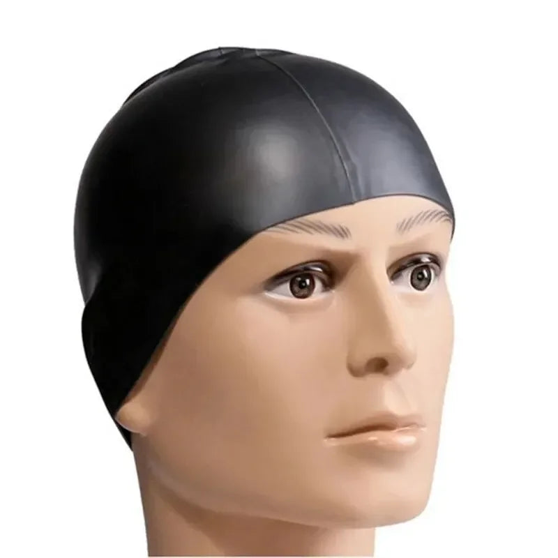 SwimLook™ Waterproof Silicone Swim Cap – Kids