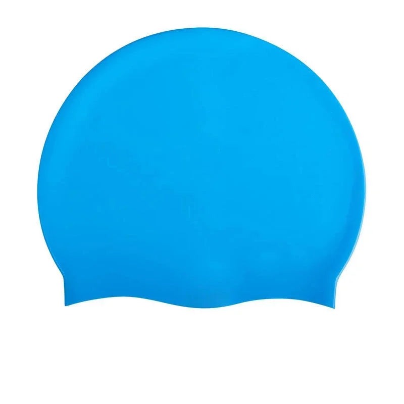 SwimLook™ Waterproof Silicone Swim Cap – Kids