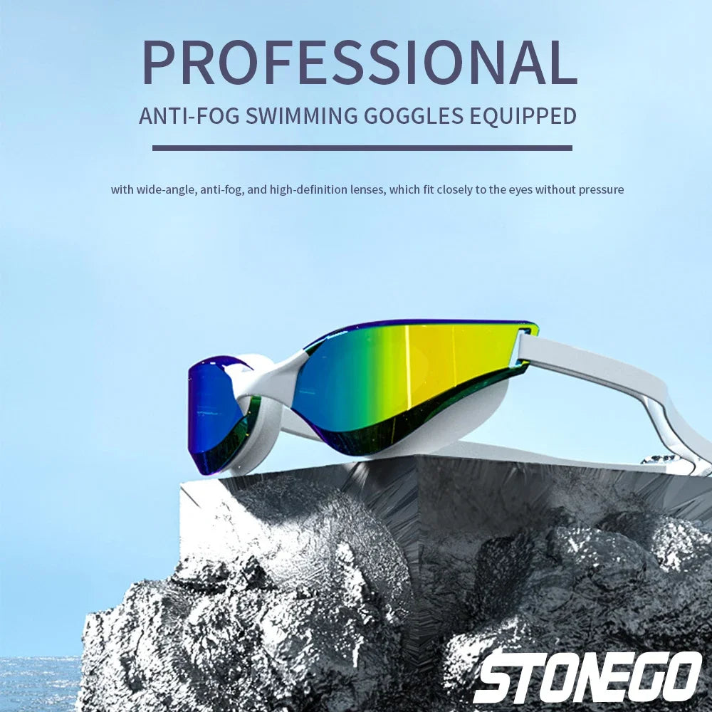 SwimLook Pro Anti-Fog UV Swimming Goggles-Professional Racing & Training Gear