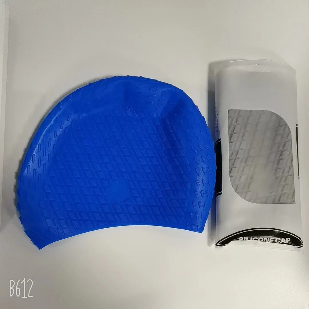 SwimLook™ Waterproof Silicone Swim Cap –Woman