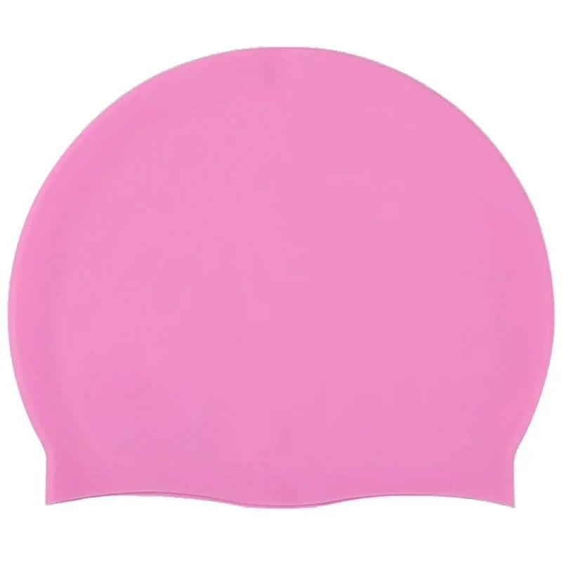 SwimLook™ Waterproof Silicone Swim Cap – Men
