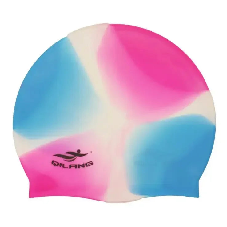 SwimLook™ Waterproof Silicone Swim Cap – Men