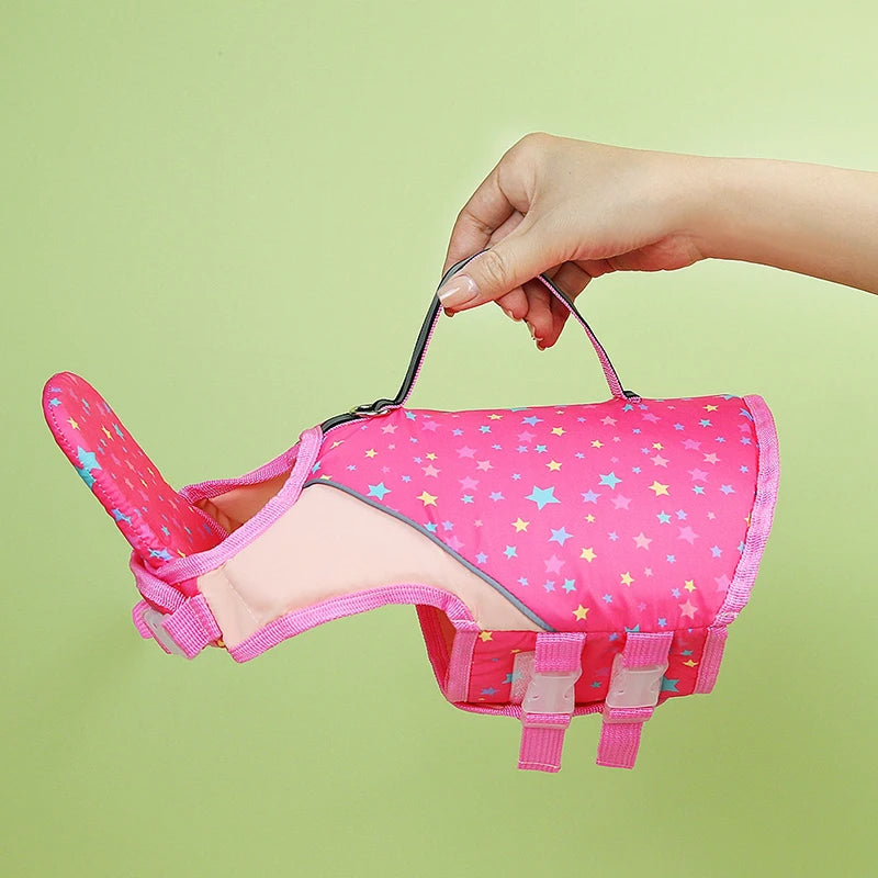 Dog Life Jacket - Adjustable Swimming Vest