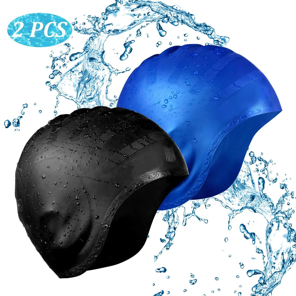 SwimLook™ Waterproof Silicone Swim Cap – Woman