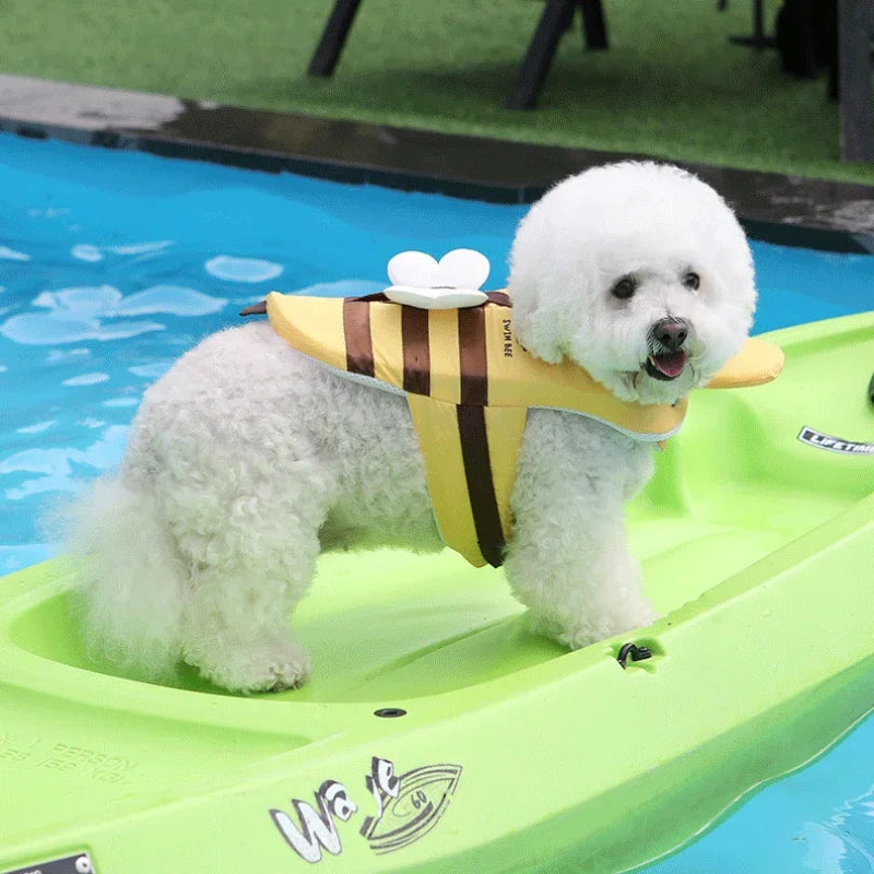 Dog Life Jacket - Adjustable Swimming Vest