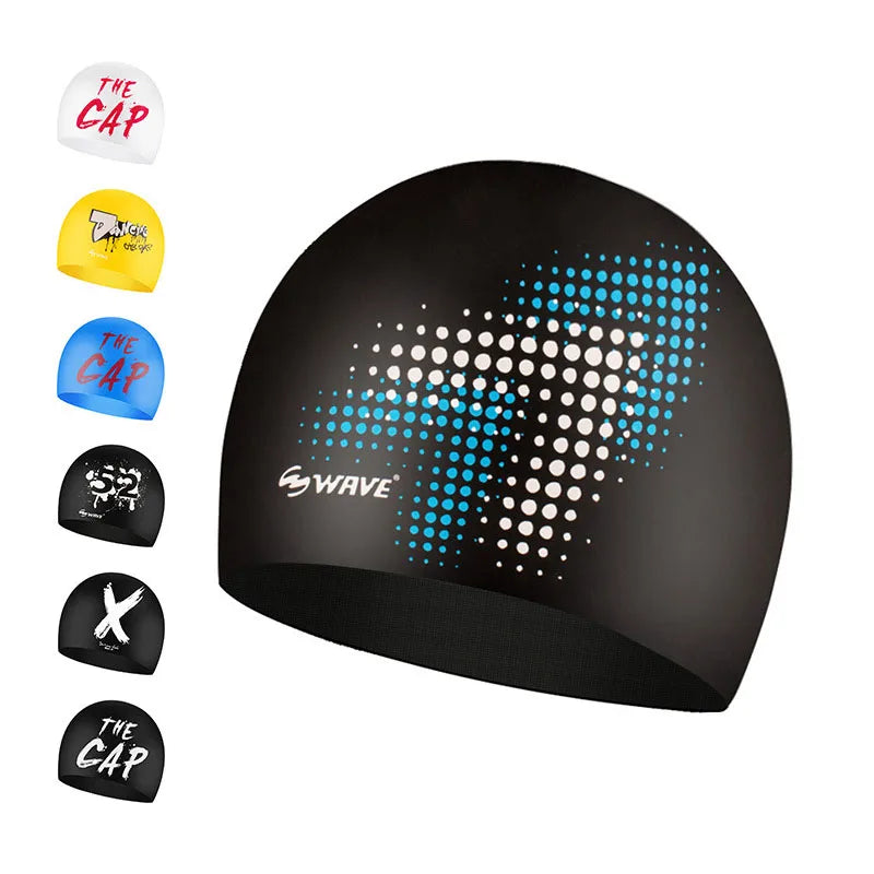 SwimLook™ Waterproof Silicone Swim Cap – Pro