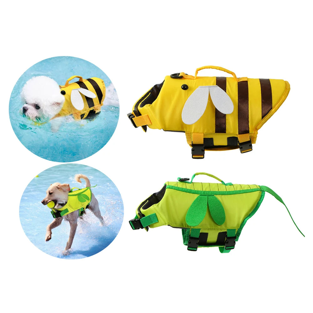 Dog Life Jacket - Adjustable Swimming Vest