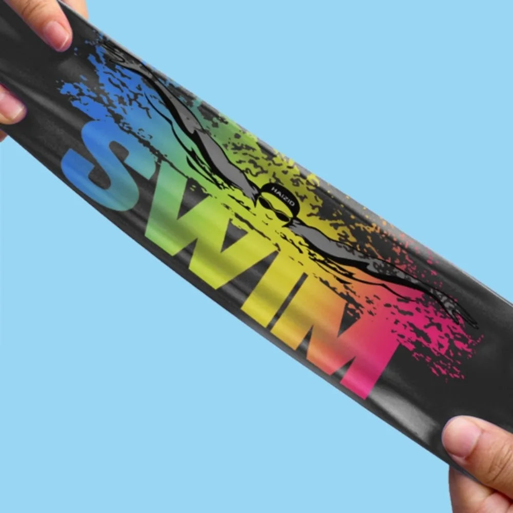 SwimLook™ Waterproof Silicone Swim Cap – Woman