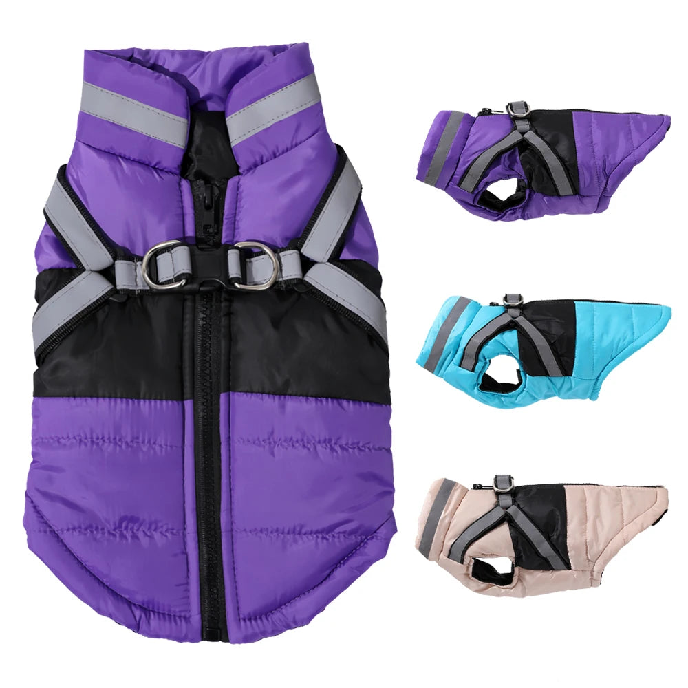 Dog Life Jacket - Adjustable Swimming Vest