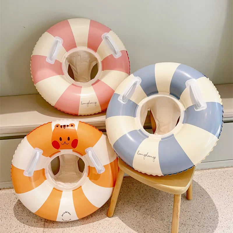 SwimLook™ Baby Float with Sunshade-Safe Inflatable Swimming Rind for Infants
