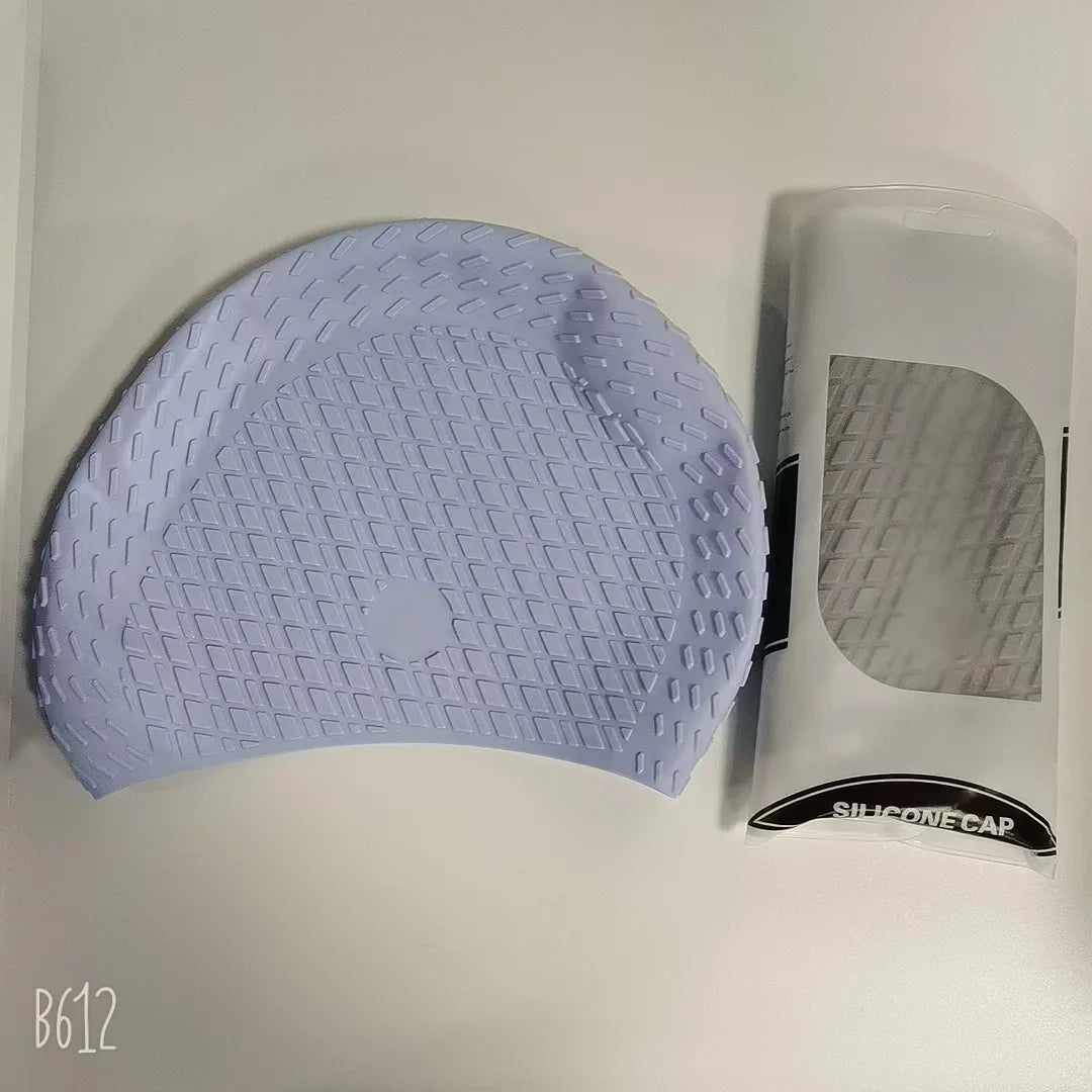 SwimLook™ Waterproof Silicone Swim Cap –Woman