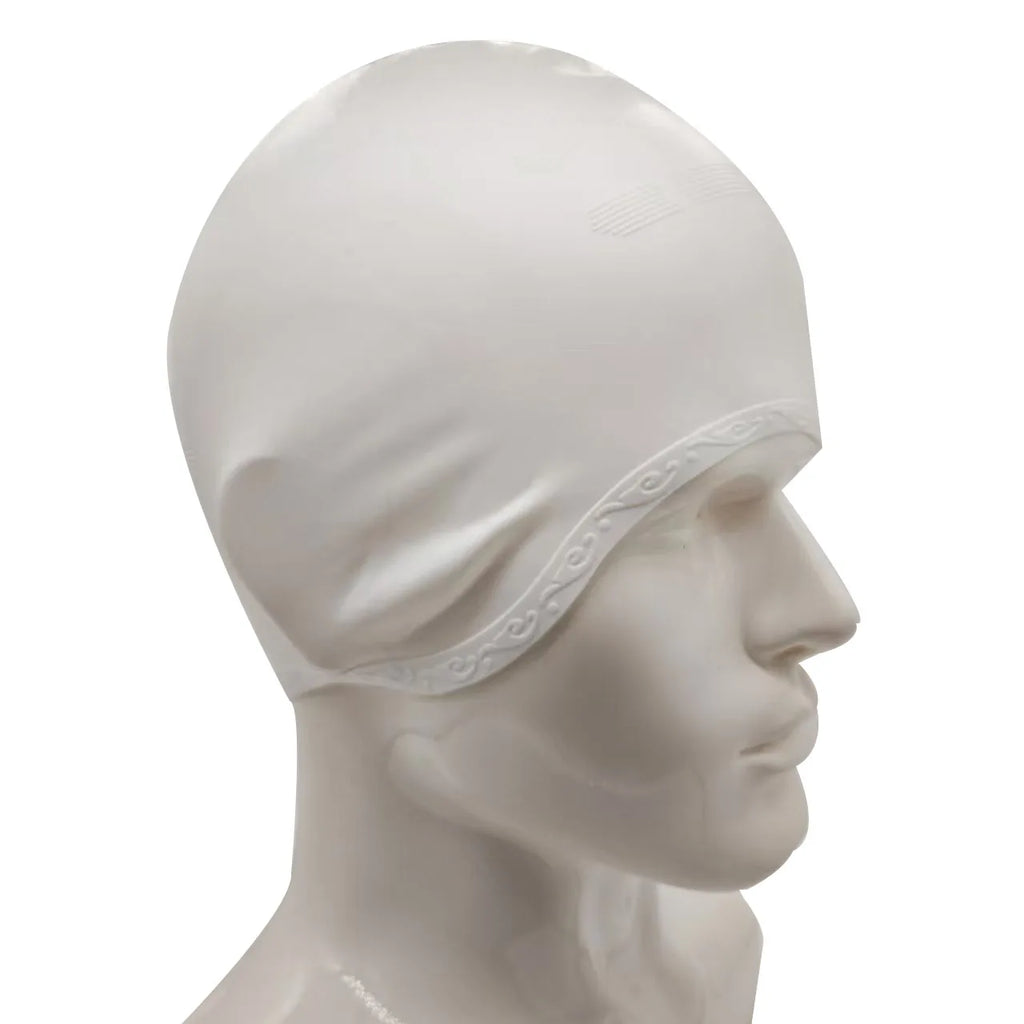 SwimLook™ Waterproof Silicone Swim Cap -Men