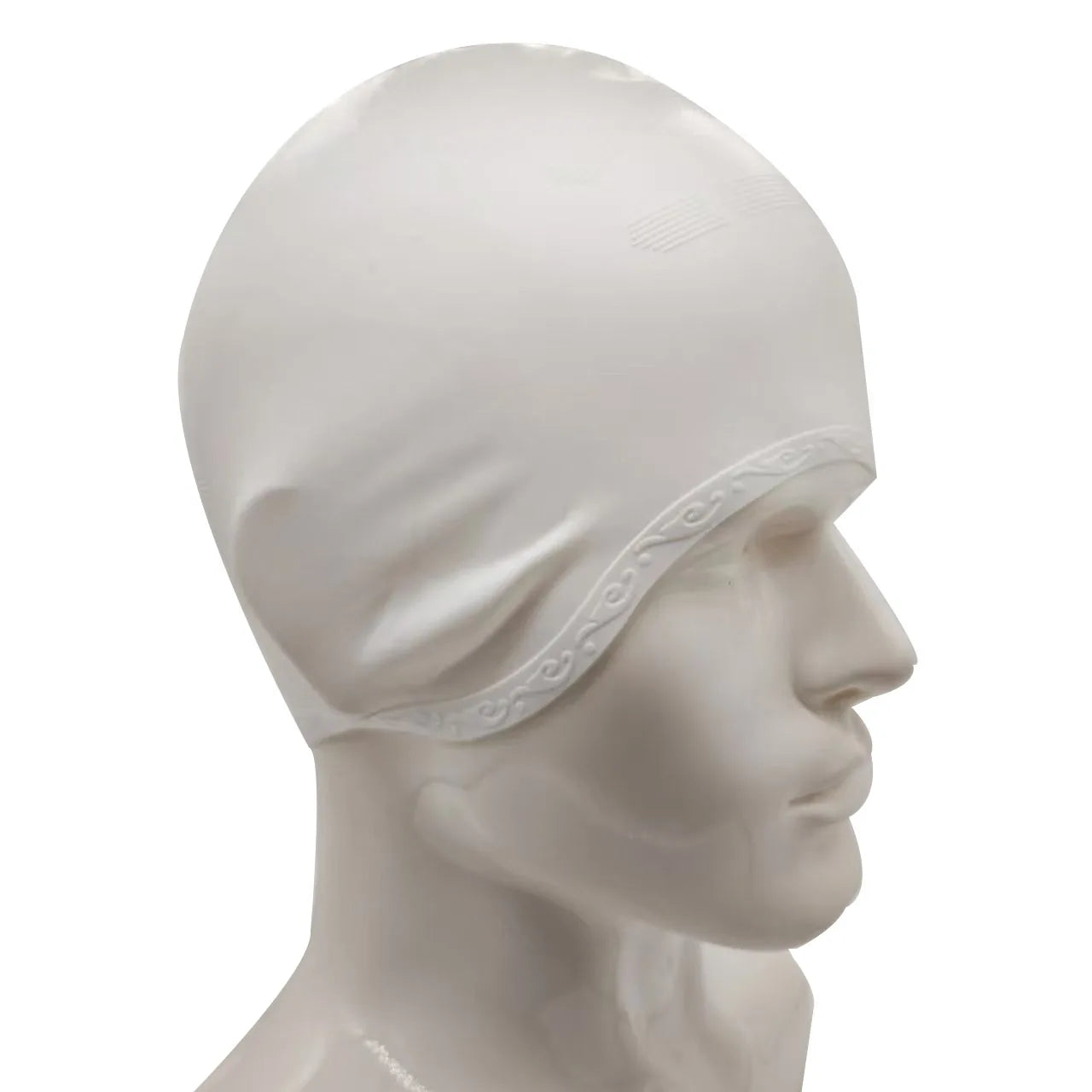 SwimLook™ Waterproof Silicone Swim Cap -Men