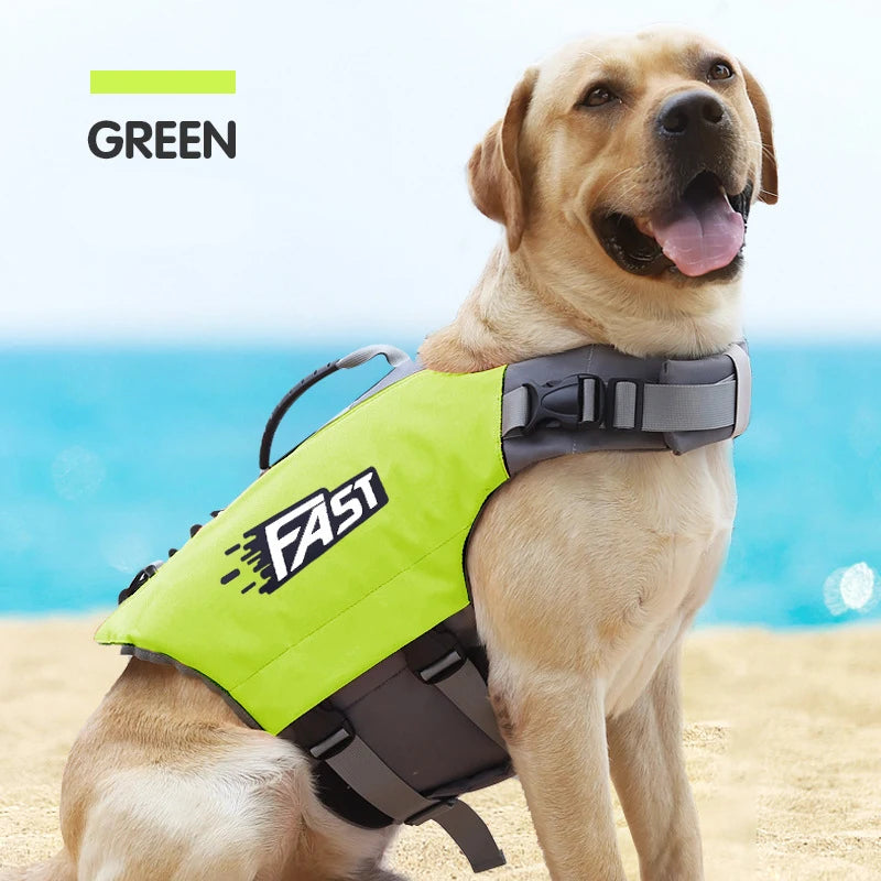 Dog Life Jacket - Adjustable Swimming Vest