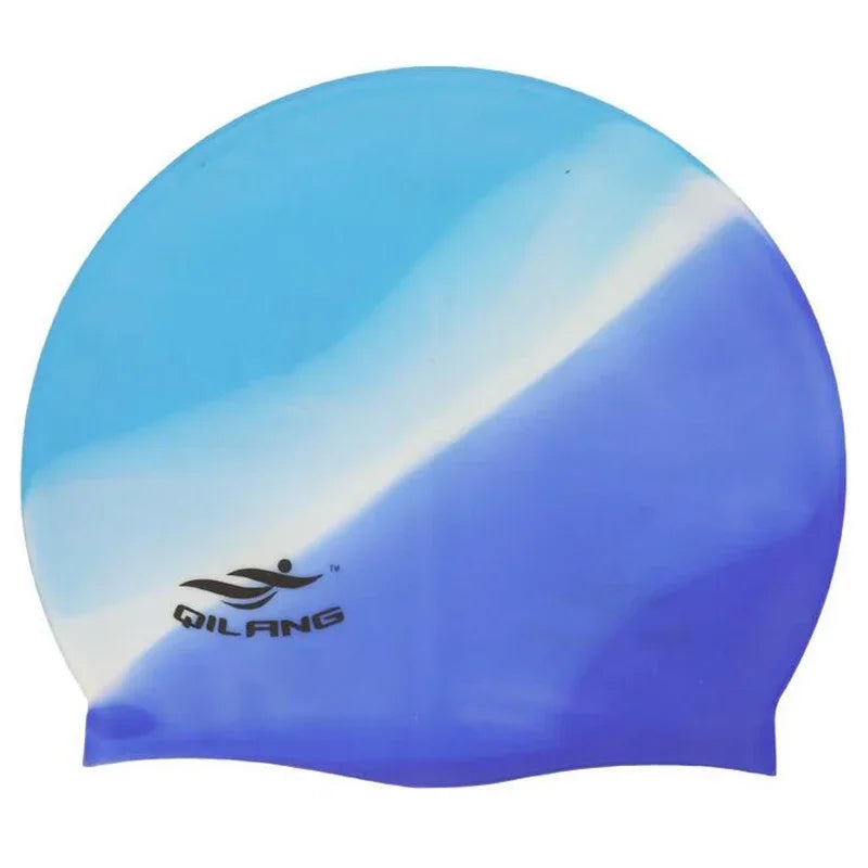 SwimLook™ Waterproof Silicone Swim Cap – Men