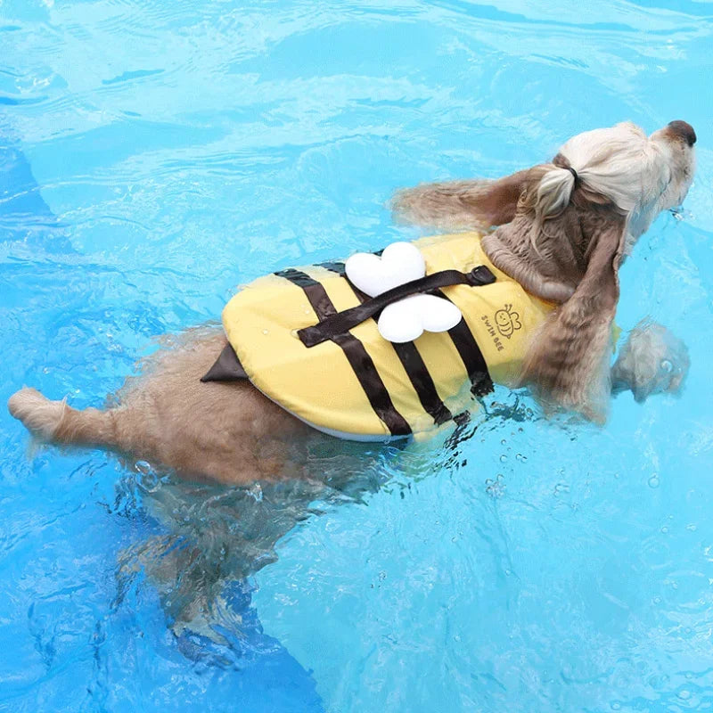 Dog Life Jacket - Adjustable Swimming Vest