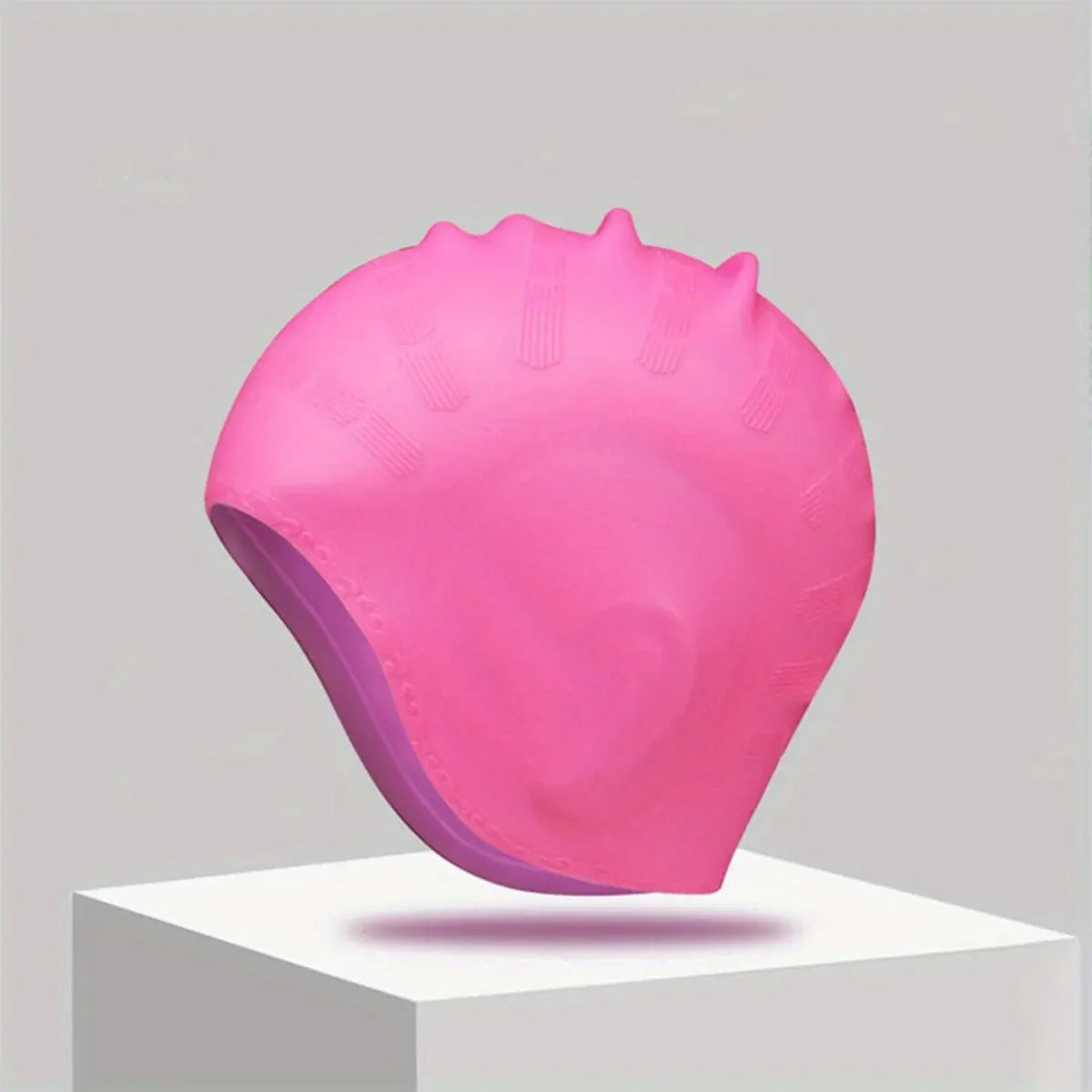 SwimLook™ Waterproof Silicone Swim Cap – Woman