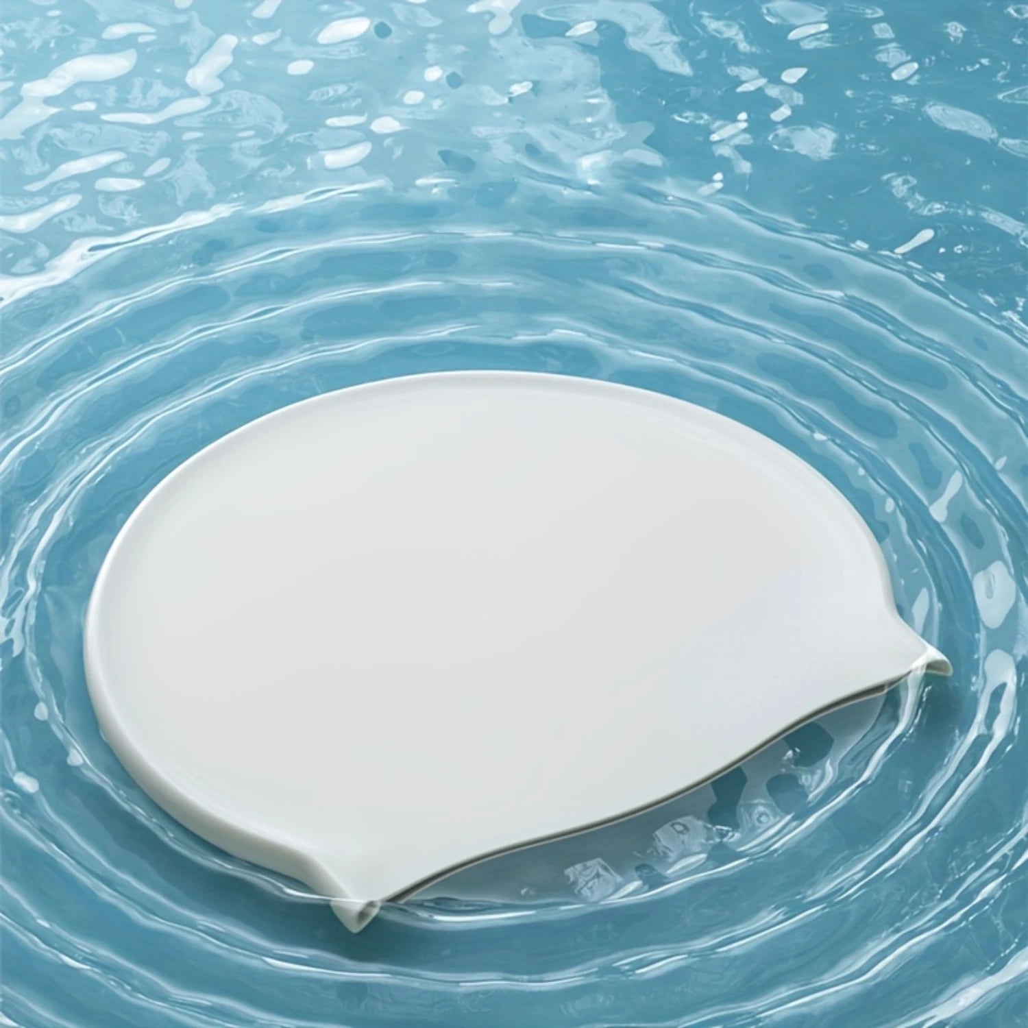 SwimLook™ Waterproof Silicone Swim Cap – Woman