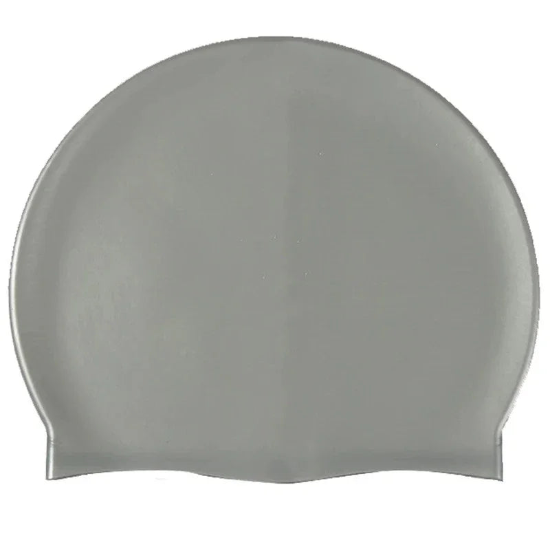 SwimLook™ Waterproof Silicone Swim Cap – Men