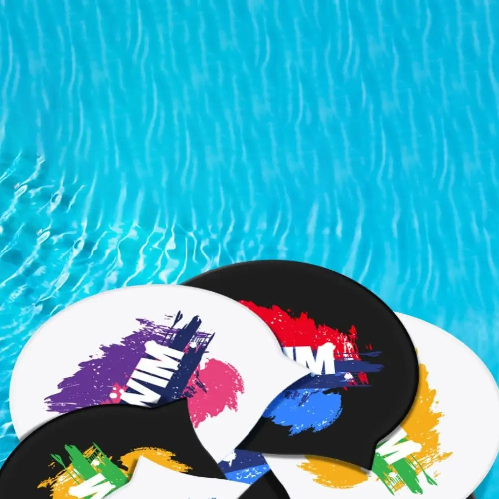 SwimLook™ Waterproof Silicone Swim Cap – Woman