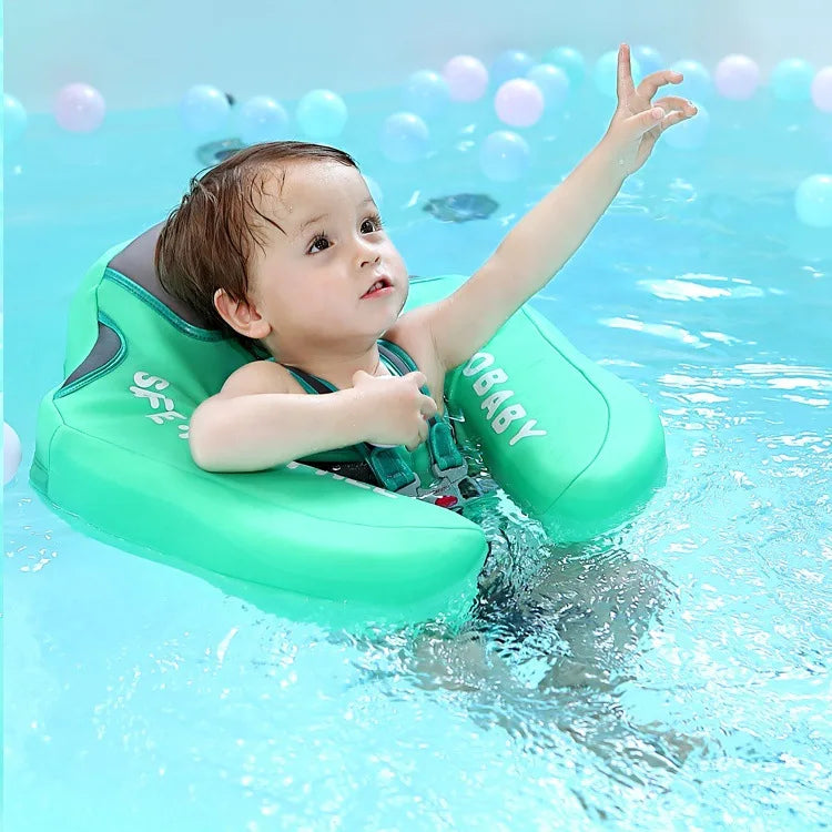 SwimLook™ Baby Float with Sunshade-Safe Inflatable Swimming Rind for Infants