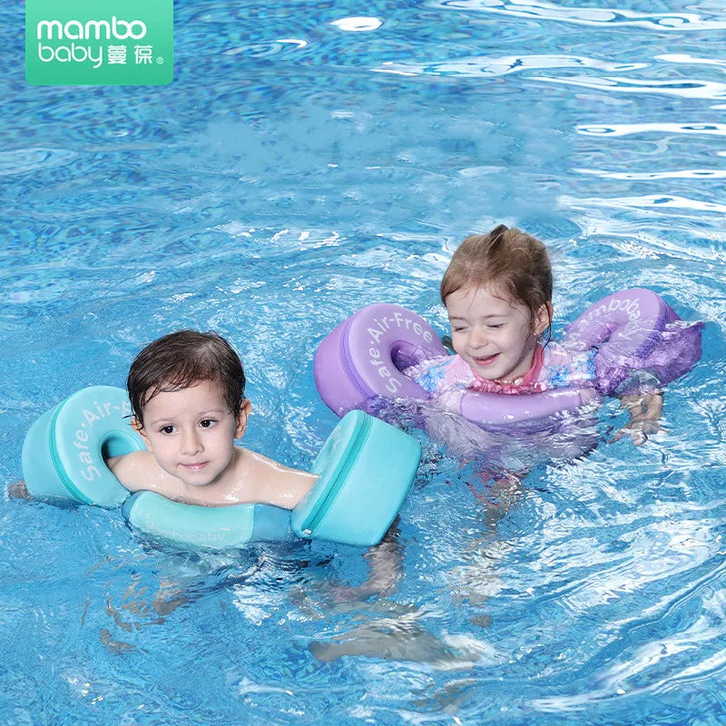 SwimLook™ 3-in-1 Kids Swimming Trainer-Arm Floaties with Back Support