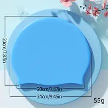 SwimLook™ Waterproof Silicone Swim Cap – Woman