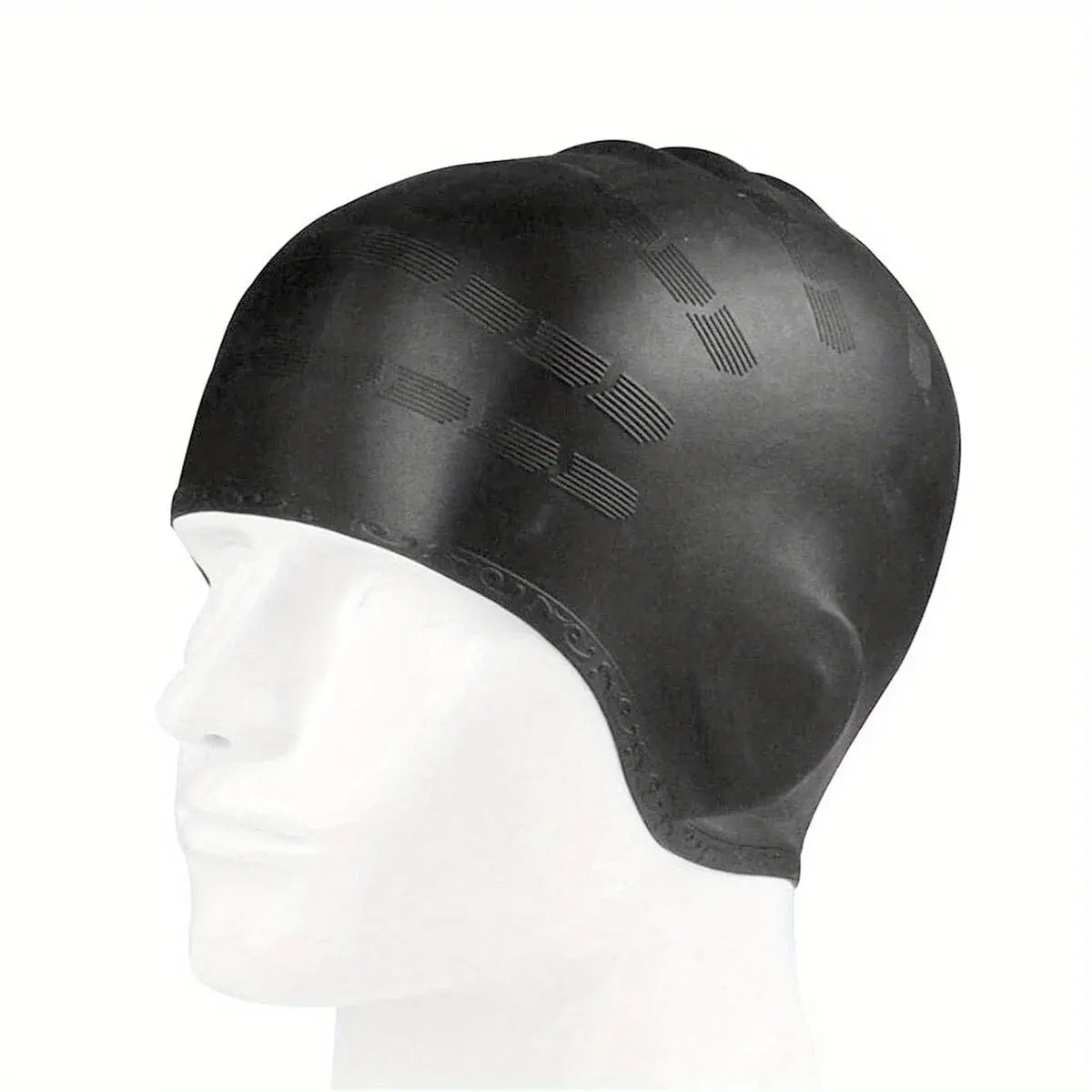 SwimLook™ Waterproof Silicone Swim Cap – Woman