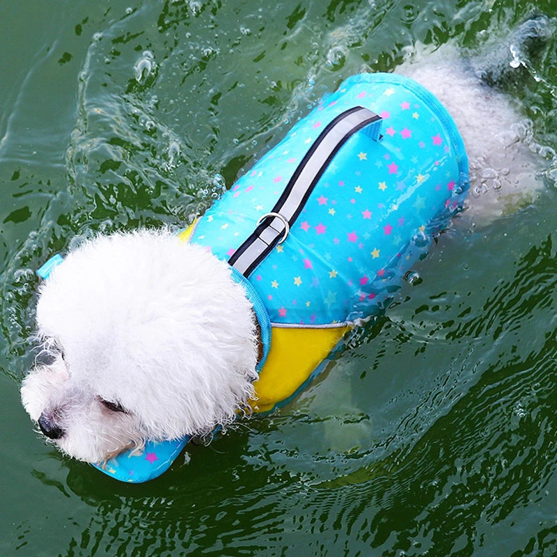 Dog Life Jacket - Adjustable Swimming Vest