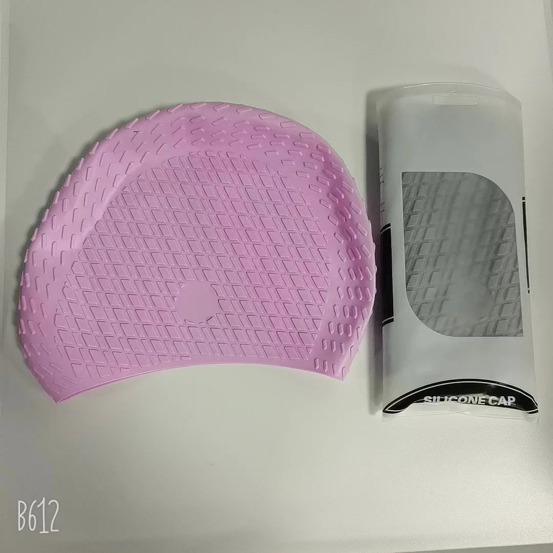 SwimLook™ Waterproof Silicone Swim Cap –Woman
