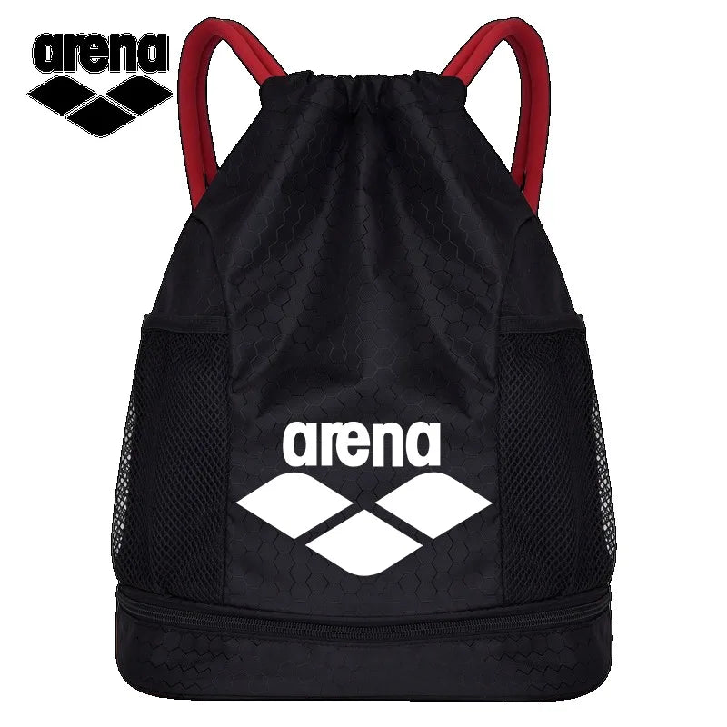 Arena Swimming Gear Dry/Wet Separation Unisex Backpack with Goggles and Cap
