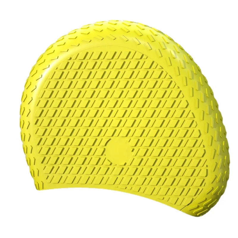 SwimLook™ Waterproof Silicone Swim Cap –Woman