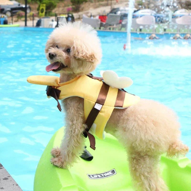 Dog Life Jacket - Adjustable Swimming Vest