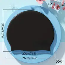SwimLook™ Waterproof Silicone Swim Cap – Woman