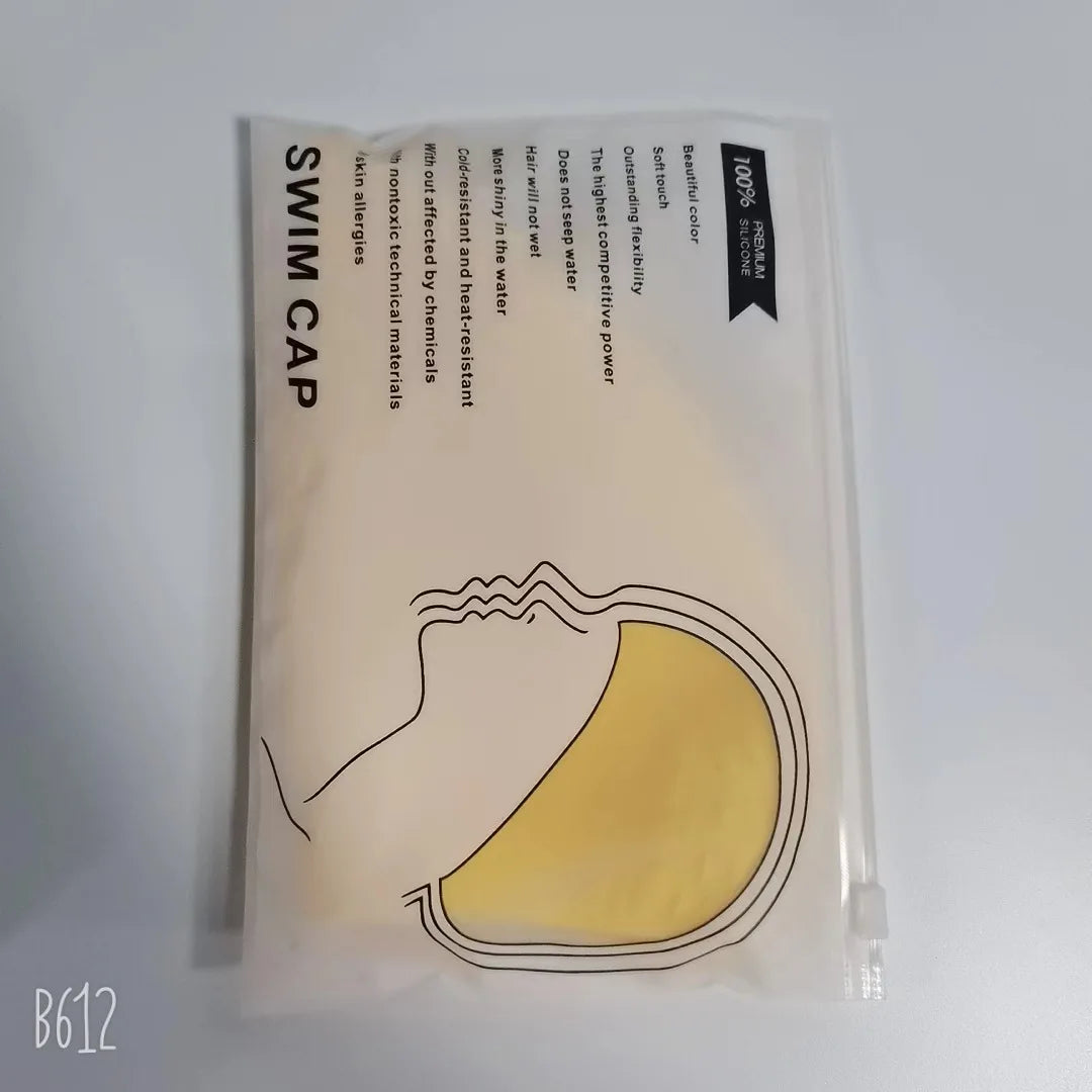 SwimLook™ Waterproof Silicone Swim Cap –Woman