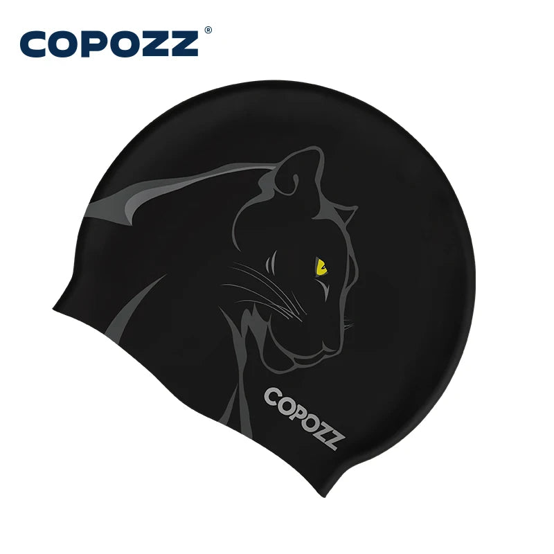 SwimLook™ Waterproof Silicone Swim Cap – Woman