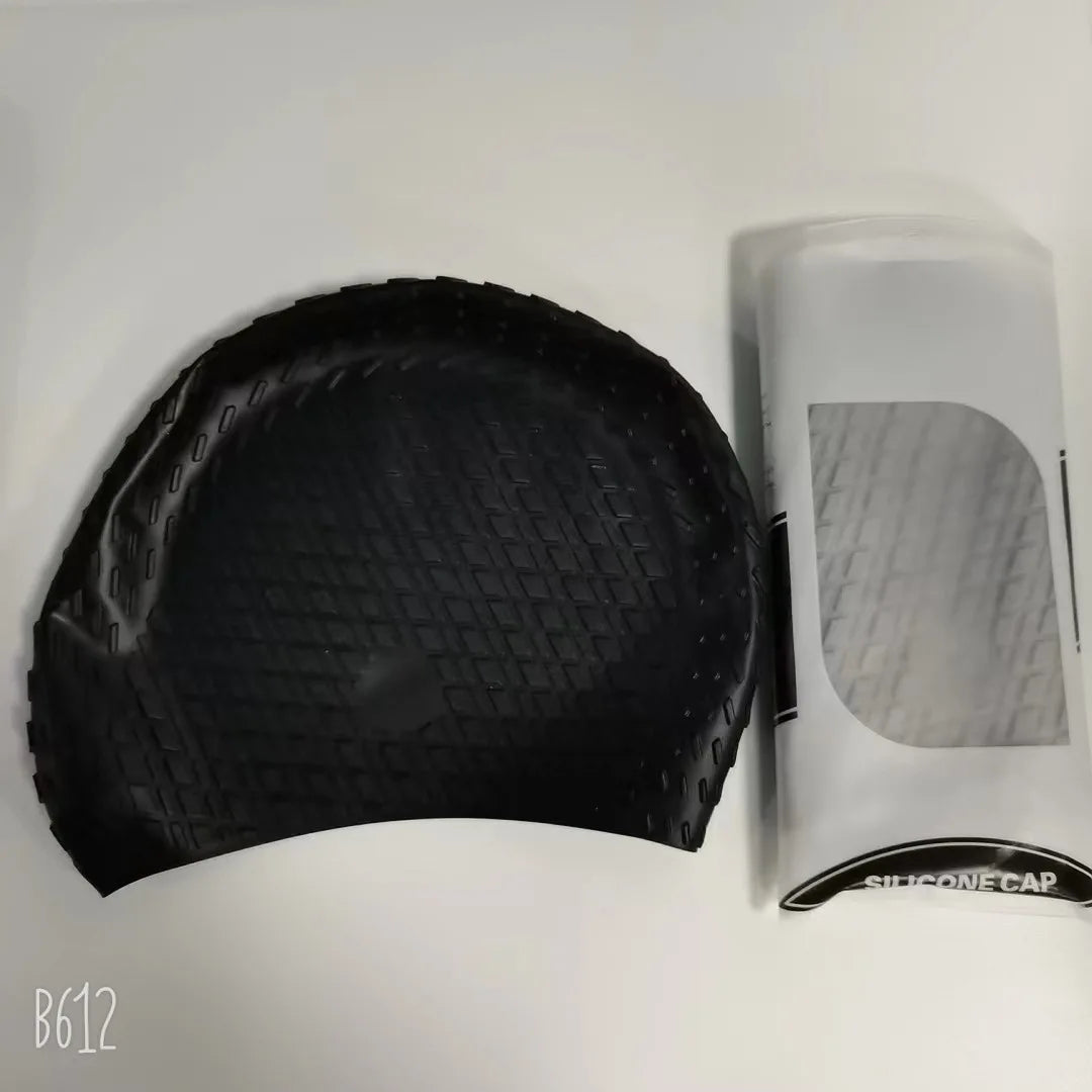 SwimLook™ Waterproof Silicone Swim Cap –Woman
