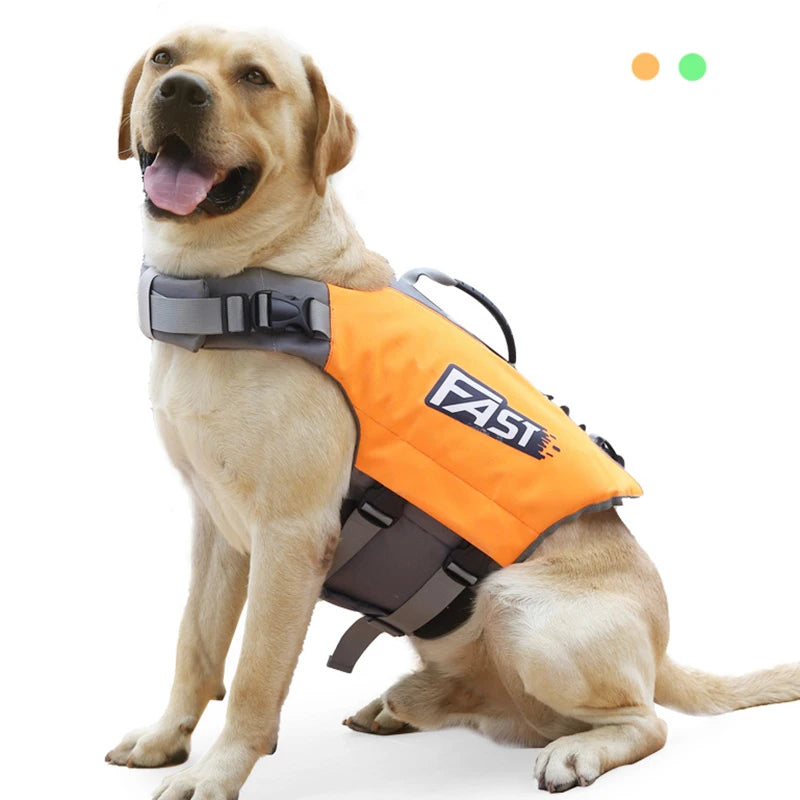 Dog Life Jacket - Adjustable Swimming Vest